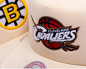 Kappe Mitchell & Ness - Evergreen Trucker HWC - NBA - Cleveland Cavaliers - Off White