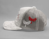 Cap Reflection Luxury Fuzzy Trucker - Oats red