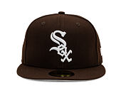 Kappe New Era - MLB Seasonal 59FIFTY - Chicago White Sox - Burnt Wood - Brown