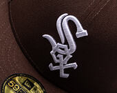 Kappe New Era - MLB Seasonal 59FIFTY - Chicago White Sox - Burnt Wood - Brown
