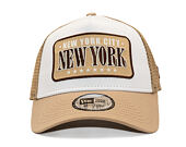 Kappe New Era - Branded Location Patch 9FORTY Trucker - Camel