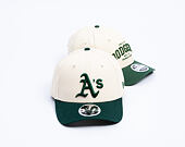 Kappe New Era - MLB Colorblock 9FORTY M-CROWN - Oakland Athletics - Cream