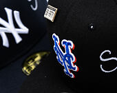 Kappe New Era - MLB IMAGE DROP - Subway Series 59FIFTY - NY Mets - Black