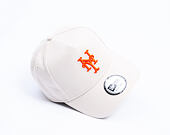Kappe New Era - MLB Outline Script 9FORTY A-Frame - NY Mets - Stone