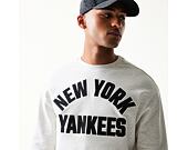 Pullover New Era - MLB Graphic Oversized Crewneck - NY Yankees - Heather Grey