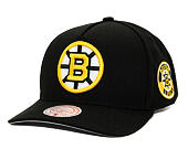 Kappe Mitchell & Ness - Boston Bruins - Double Clutch Pro Snapback - Black