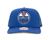 Kappe Mitchell & Ness - Edmonton Oilers - Evergreen Trucker - Blue