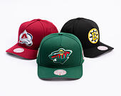 Kappe Mitchell & Ness - Minnesota Wild - Double Clutch Pro Snapback - Green