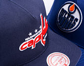 Kappe Mitchell & Ness - Washington Capitals - Double Clutch Pro Snapback - Navy