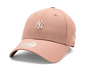 Damen Kappe New Era - MLB Mini Logo 9FORTY - NY Yankees - Desert Pink