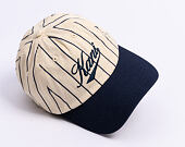 Kappe Karl Kani - Cursive Varsity Pinstripe Baseball Cap