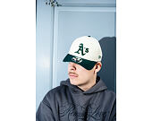 Kappe New Era - MLB Colorblock 9FORTY M-CROWN - Oakland Athletics - Cream