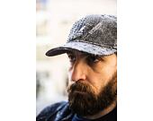 Kappe Kangol - TRENDS PACK - Denim Mashup Baseball - Black Trompe L'Oeil