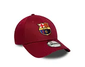 Kappe New Era - Core Logo 9FORTY - Barcelona FC - Cardinal