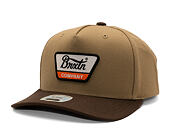Kappe Brixton - Linwood MP Snapback - Sand/Pinecone Brown