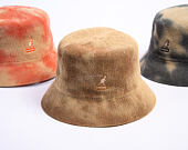 Hut Kangol - Tie Dye Knit Bucket - Tan/Natural