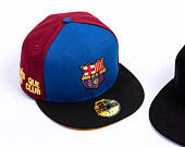 Kappe New Era - "Mes Que Un" 59FIFTY - Barcelona FC - Cardinal/Blue