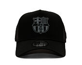 Kappe New Era - Tonal Logo FORTY A-Frame - Barcelona FC - Black