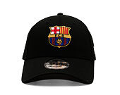 Kappe New Era - Core Logo 9FORTY - Barcelona FC - Black