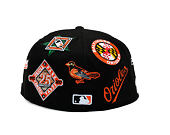 Kappe New Era - MLB All Over Logo 59FIFTY - Baltimore Orioles - Team Color