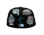 Kappe New Era - MLB All Over Logo 59FIFTY - Miami Marlins - Team Color