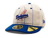 Kappe New Era - MLB Retro Linen Pinstripe 59FIFTY Retro Crown - LA Dodgers - Team Color
