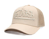 Kappe Von Dutch - Trucker - Originals Logo Beige
