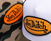 Kappe Von Dutch - Trucker - Classic Logo Olive/White