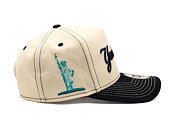 Kappe New Era - MLB City Icon 9FORTY A-Frame - NY Yankees - Cream / Navy