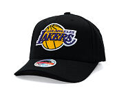 Kappe Mitchell & Ness  - NBA Classic Red Snapback Custom Patch - Los Angeles Lakers - Black
