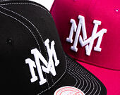 Kappe Mitchell & Ness  - Branded Baseline -Pro Crown Snapback - Black