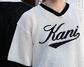 T-Shirt Karl Kani - Cursive Varsity Crochet Boxy T-Shirt White