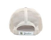 Kappe New Era - MLB Midi Homefield 9FORTY Trucker - NY Yankees - Stone / New Olive