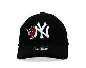 Kinder Kappe New Era - MLB Icon 9FORTY - NY Yankees - Black / White