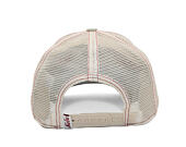 Damen Kappe New Era - Branded Denim Oval Logo 9FORTY M-CROWN A-Frame Trucker - Cream