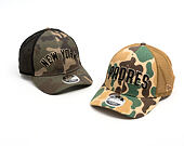 Kappe New Era - MLB Wordmark Camo 9FORTY M-CROWN - NY Yankees - Woodland Camo