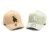 Kappe New Era - MLB Essential 9FORTY A-Frame - LA Dodgers - Camel / Black