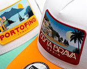 Kappe New Era - Branded Location Patch 9FORTY A-Frame Trucker - Orange