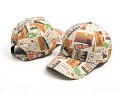 Kinder Kappe New Era - Branded Location Print 9FORTY - Stone