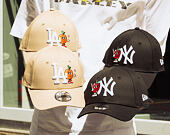 Kinder Kappe New Era - MLB Icon 9FORTY - LA Dodgers - Camel / White