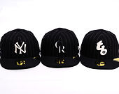 Kappe New Era - MLB Moon Cooperstown 59FIFTY - NY Yankees - White And Navy Pinstripe