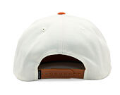 Kappe Brixton - Oath Iii Snapback - Off White/Burnt Orange