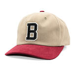 Kappe Brixton - Big B Mp Cap - Sand/Burgundy