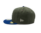 Kappe New Era - MLB Three Looms "American Herringbone" 59FIFTY - LA Dodgers - Team Color