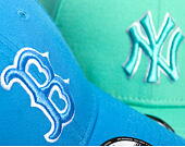 Kappe New Era - MLB League Essential 9FORTY - Boston Red Sox - Blue / White