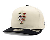 Kappe New Era - MLB "American Flag" 9FIFTY - NY Mets - Chrome White