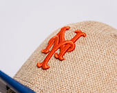 Kappe New Era - MLB "Summer Twine" 59FIFTY - NY Mets - Team Color / Open Market Tan