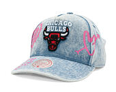 Kappe Mitchell & Ness - Painted Love - NBA - Chicago Bulls - Light Blue