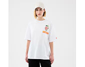 T-Shirt New Era - Branded Food Character Oversized Tee - White