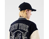 Jacke New Era - Branded Oversized Varsity Jacket - Navy